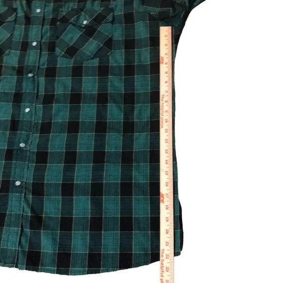 Canyon Ridge Outfitters Shirt Mens 3XT Tall Plain Pearl Snap - Picture 13 of 16